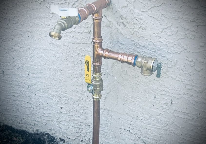 Main Water Shutoff Installed by Superior Plumbing Solutions